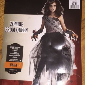 Zombie prom queen costume